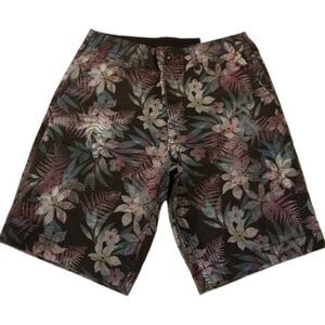 American Eagle Next Level Flex‎ Classic 10" Palm Print Shorts